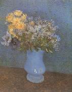 Vincent Van Gogh Vase wtih Lilacs,Daisies and Anemones (nn04) USA oil painting reproduction